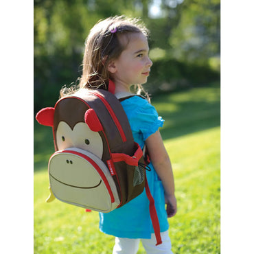 حقيبة ظهر سكيب هوب زو للأطفال الصغار - قرد