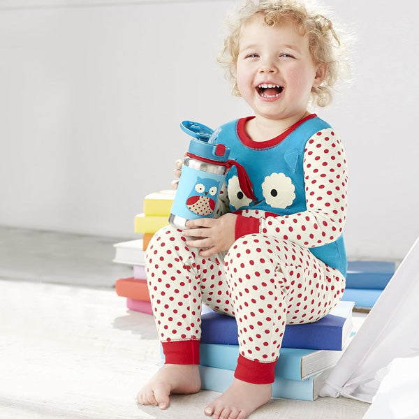 زجاجة مياه من الفولاذ المقاوم للصدأ من سكيب هوب زوو - بومة