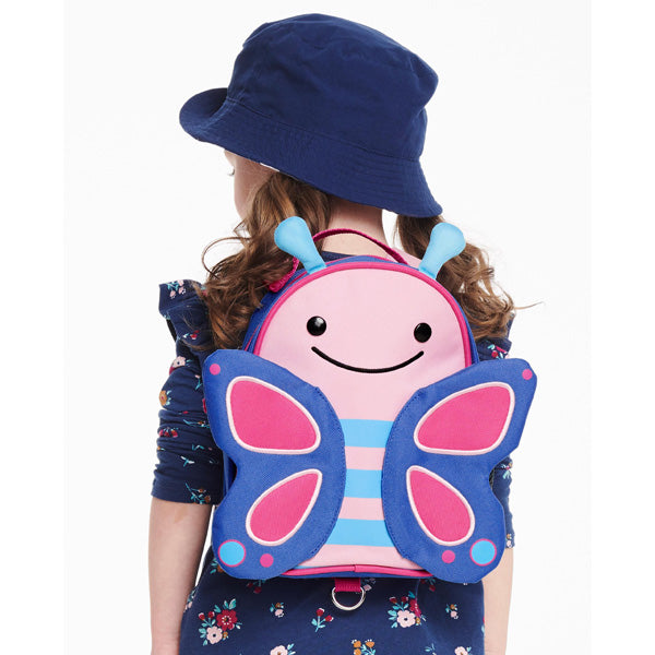 Skip Hop Mini Backpack With Safety Harness - Butterfly