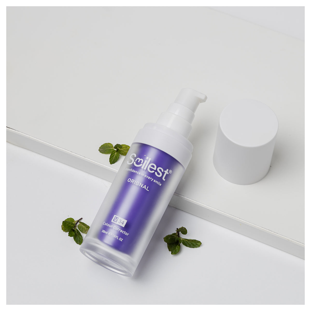 Smilest V34 Colour Corrector Tooth Whitening Serum 30ml Original