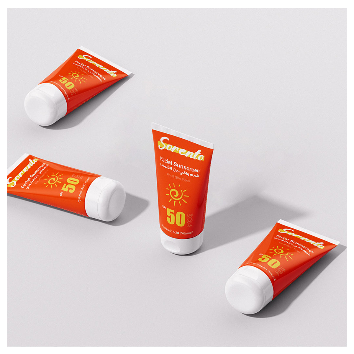 Sorento Facial Sunscreen Spf50 Cream 50ml