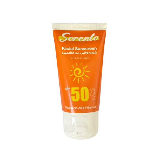 Sorento Facial Sunscreen Spf50 Cream 50ml