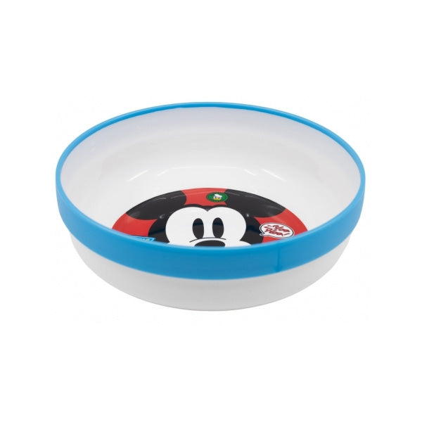 Stor Non Slip Bicolor Premium Bowl Mickey Mouse Fun-tastic
