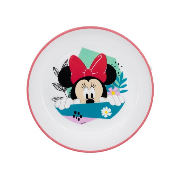 Stor Non Slip Bicolor Premium Bowl Minnie Mouse Being More Minnie