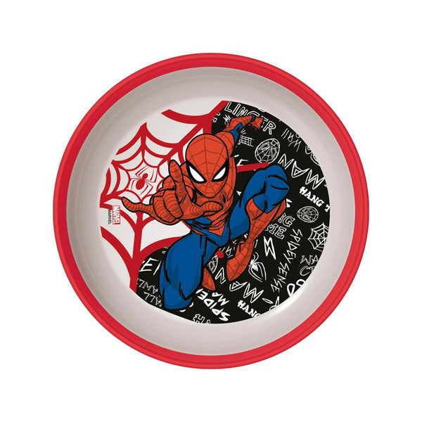 Stor Non Slip Bicolor Premium Bowl Spiderman Urban Web