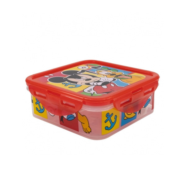 Stor Square Hermetic Food Container Mickey Mouse Better Together 500ml