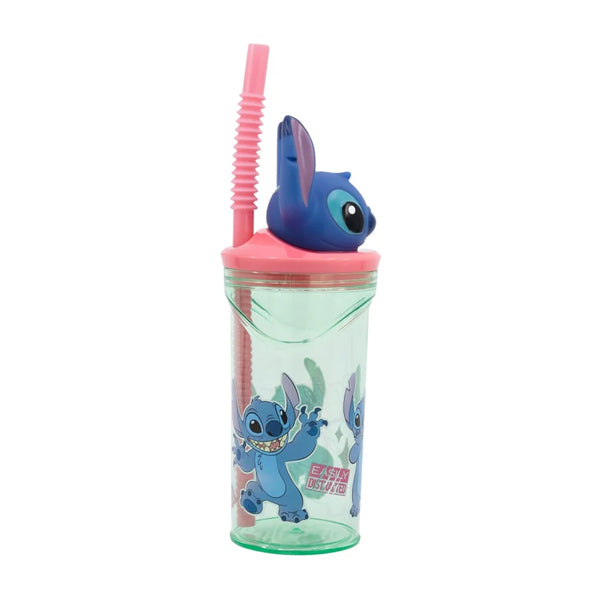 Stor 3d Figurine Tumbler Stitch Flowers 360ml