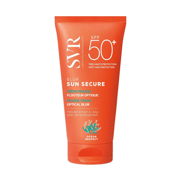 كريم موس بصري Svr Sun Secure Blur 50 مل SPF50+ + منظف Topialyse مجاني 55 مل