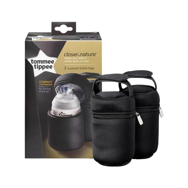 Tommee Tippee Closer to Nature 2x Insulated Bottle Bags Beauty Box