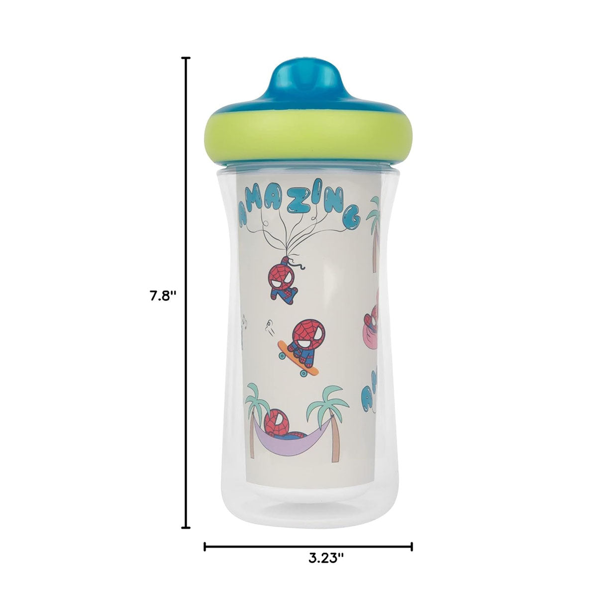 The First Year Marvel Insulated Sippy Cups, 9 Oz – 2 Pack