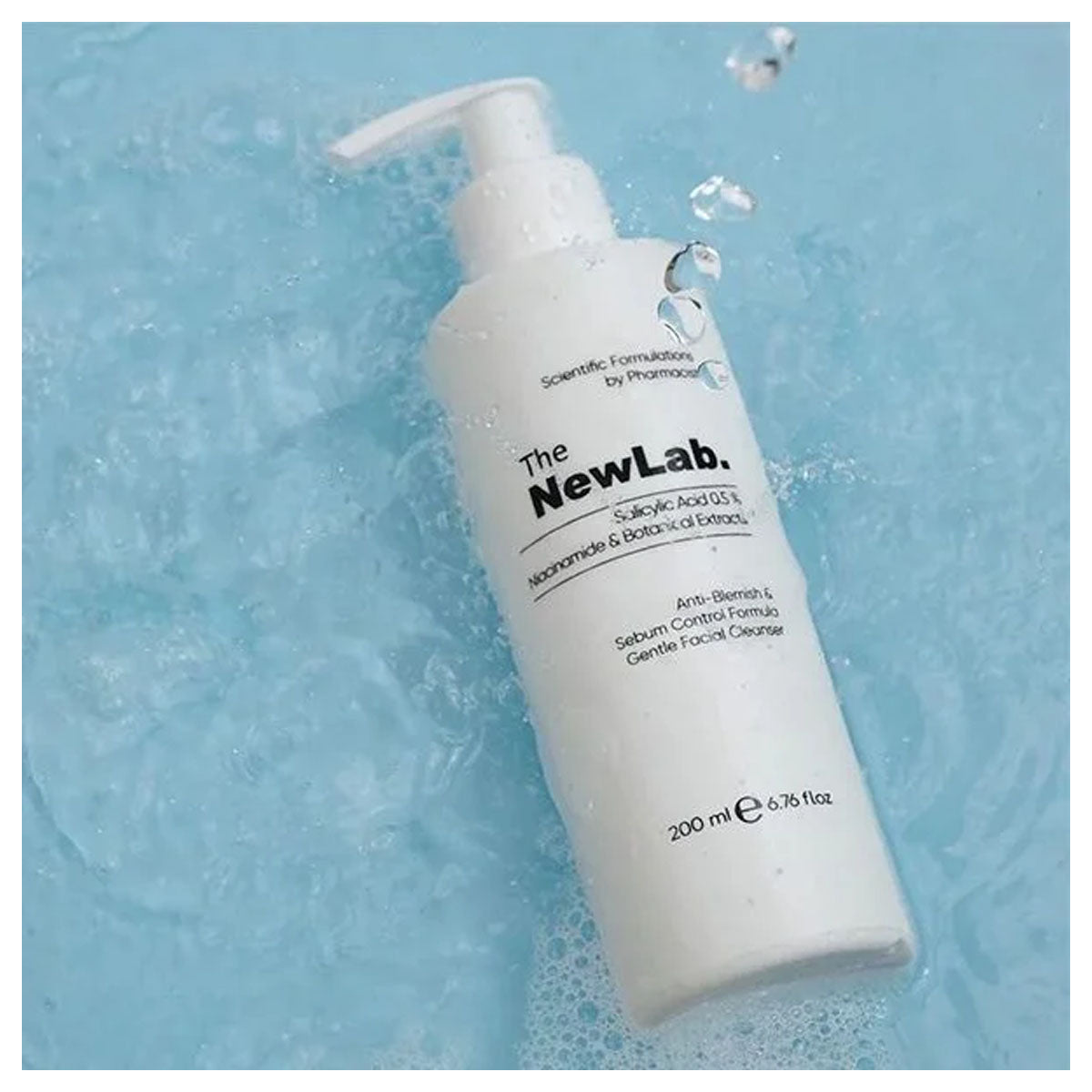 The NewLab Salicylic Acid 0.5% + Niacinamide + Botanical Extracts Cleansing Gel 200ml