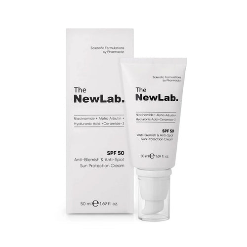 The Newlab Anti Blemish & Anti Spot Sun Protection Cream 50 Spf 50ml