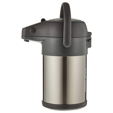 Thermos Tah-3000sbk Stainless Steel Vacuum Pump Pot 3 Ltr