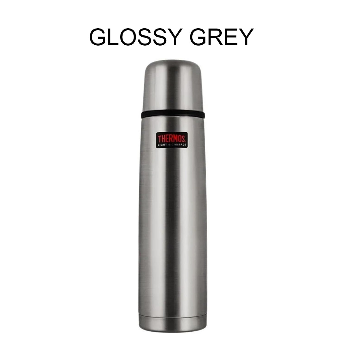 Thermos FBB-3502MR(Midnight Red) Stainless Steel Vacuum Insulated Flask with Screw Stopper,350ml