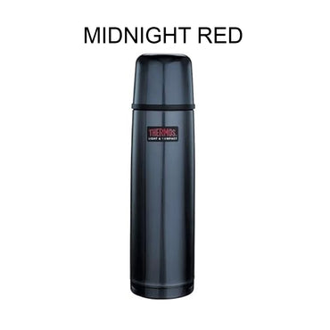 Thermos FBB-3502MR(Midnight Red) Stainless Steel Vacuum Insulated Flask with Screw Stopper,350ml