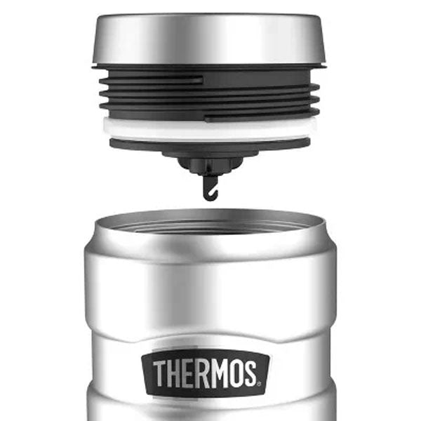 Thermos المقاوم للصدأ King Tumbler 470 مل من الصلب غير لامع