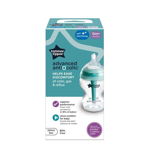 Tommee Tippee Advanced Anti Colic Bottle Slow 260ml