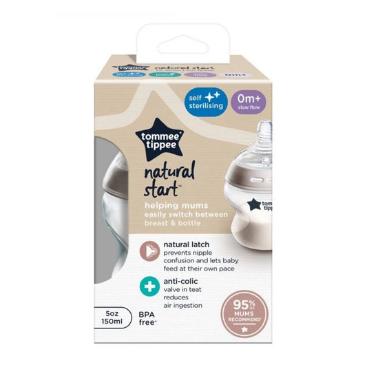 Tommee Tippee Natural Start 150ml Slow Flow Bottle