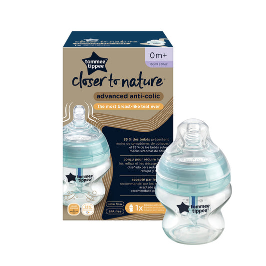 Tommee Tippee Closer To Nature Advanced Anti Colic Bottle Slow Flow 150ml