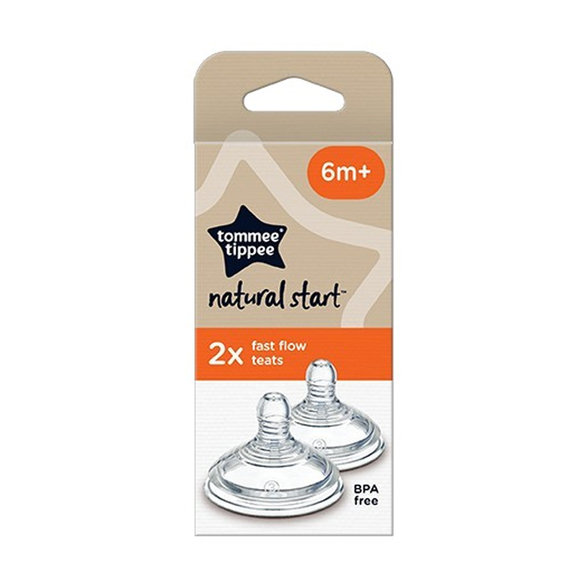 Tommee Tippee Natural Start 2x Fast Flow Teat