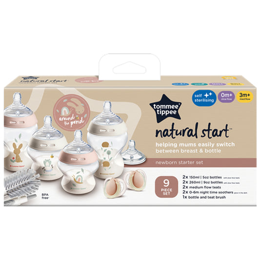 Tommee Tippee Natural Start Starter Kit Pink