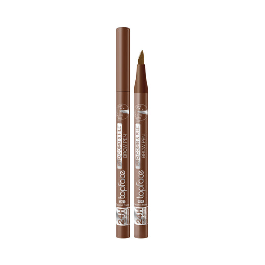 Topface Pro Comb & Fill Brow Pen