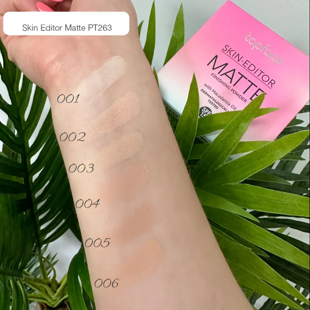 Topface Skin Editor Matte Finishing Powder