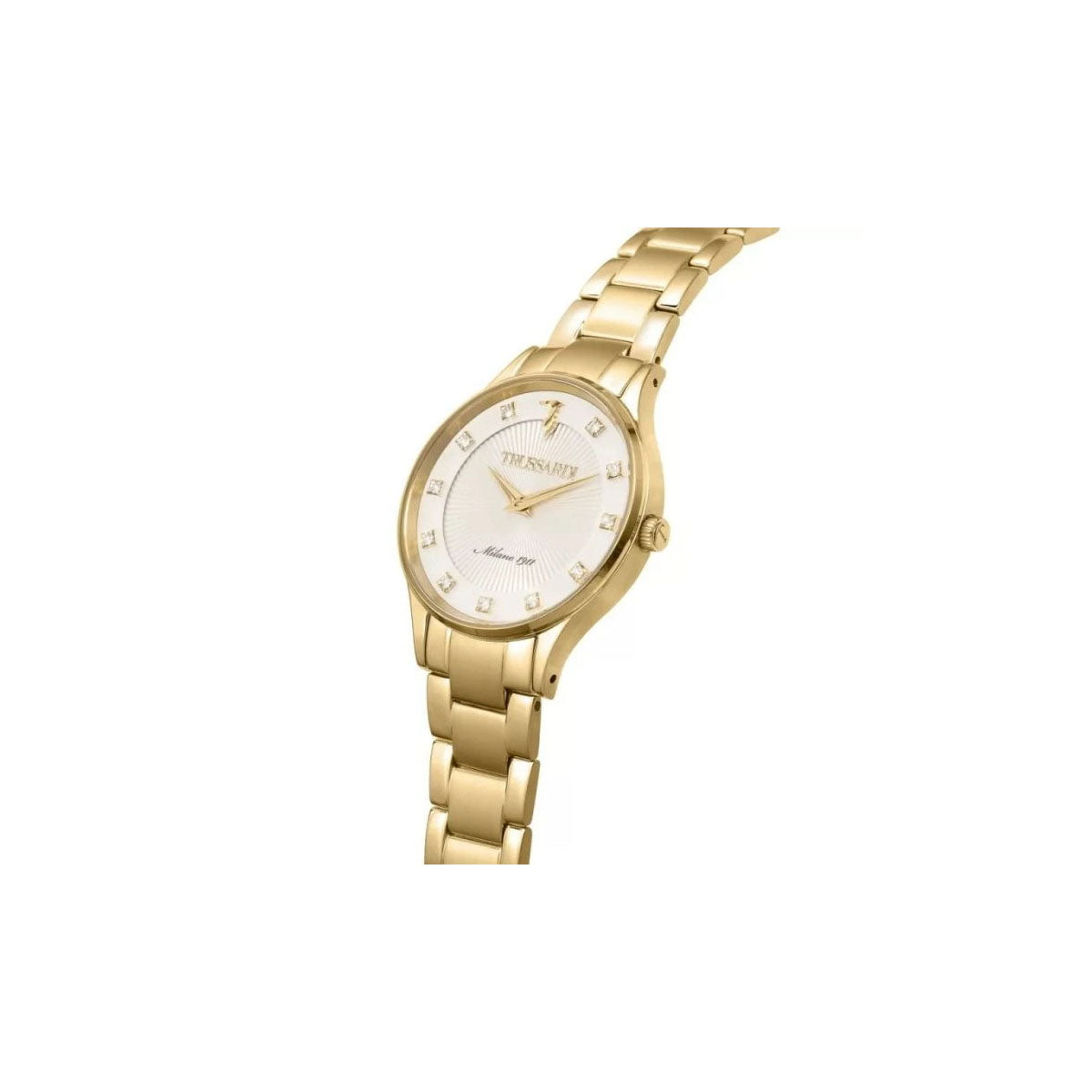 Trussardi Gold Edition R2453149501 Women’s Watch 34 Mm Gold With Extra leather Strap