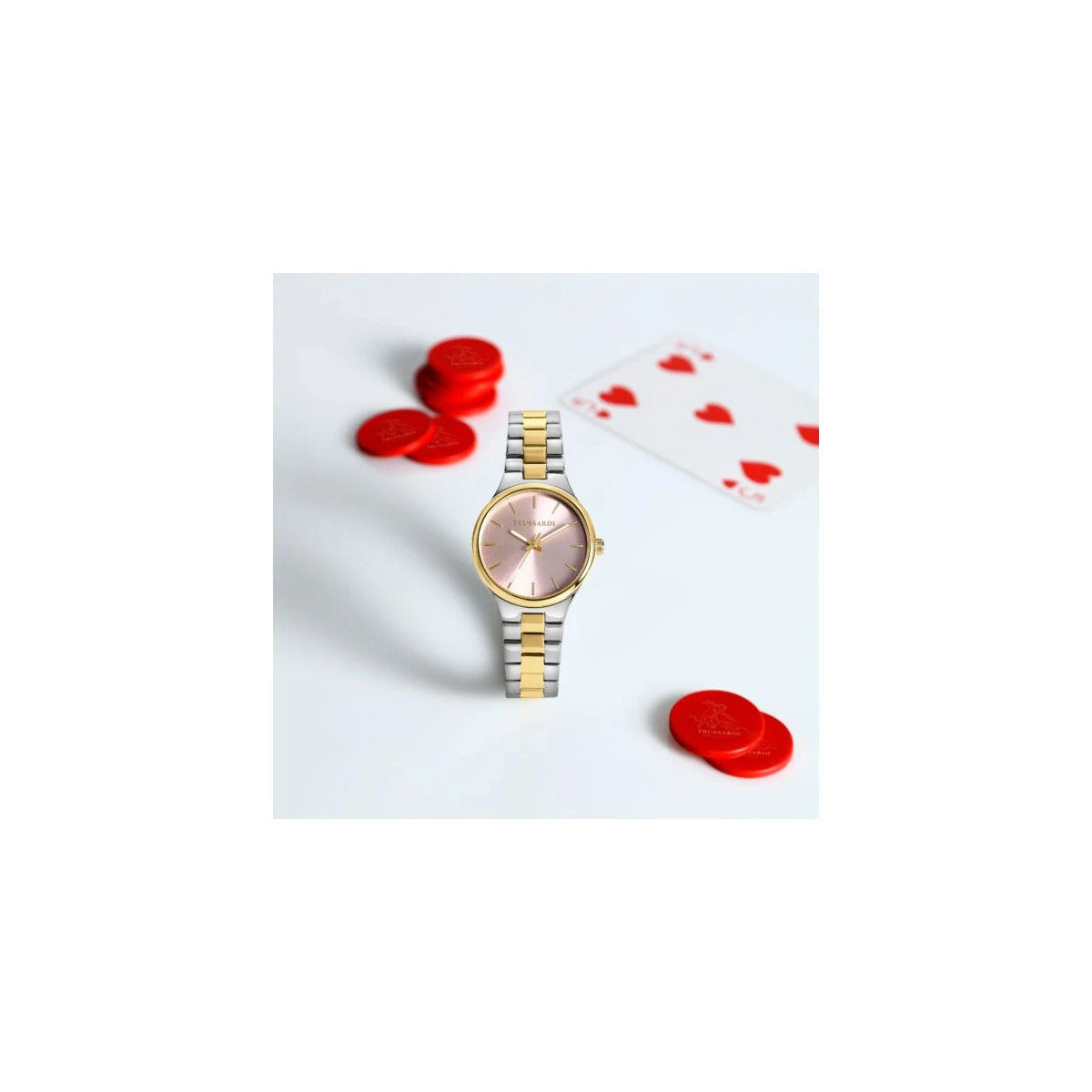 Trussardi R2453172502 Women’s Watch 32Mm Silver Gold