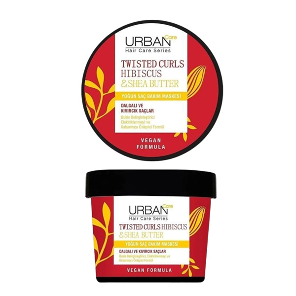 Urban Care Twisted Curls Hibiscus & shea Butter Intensive Hair Care Mask