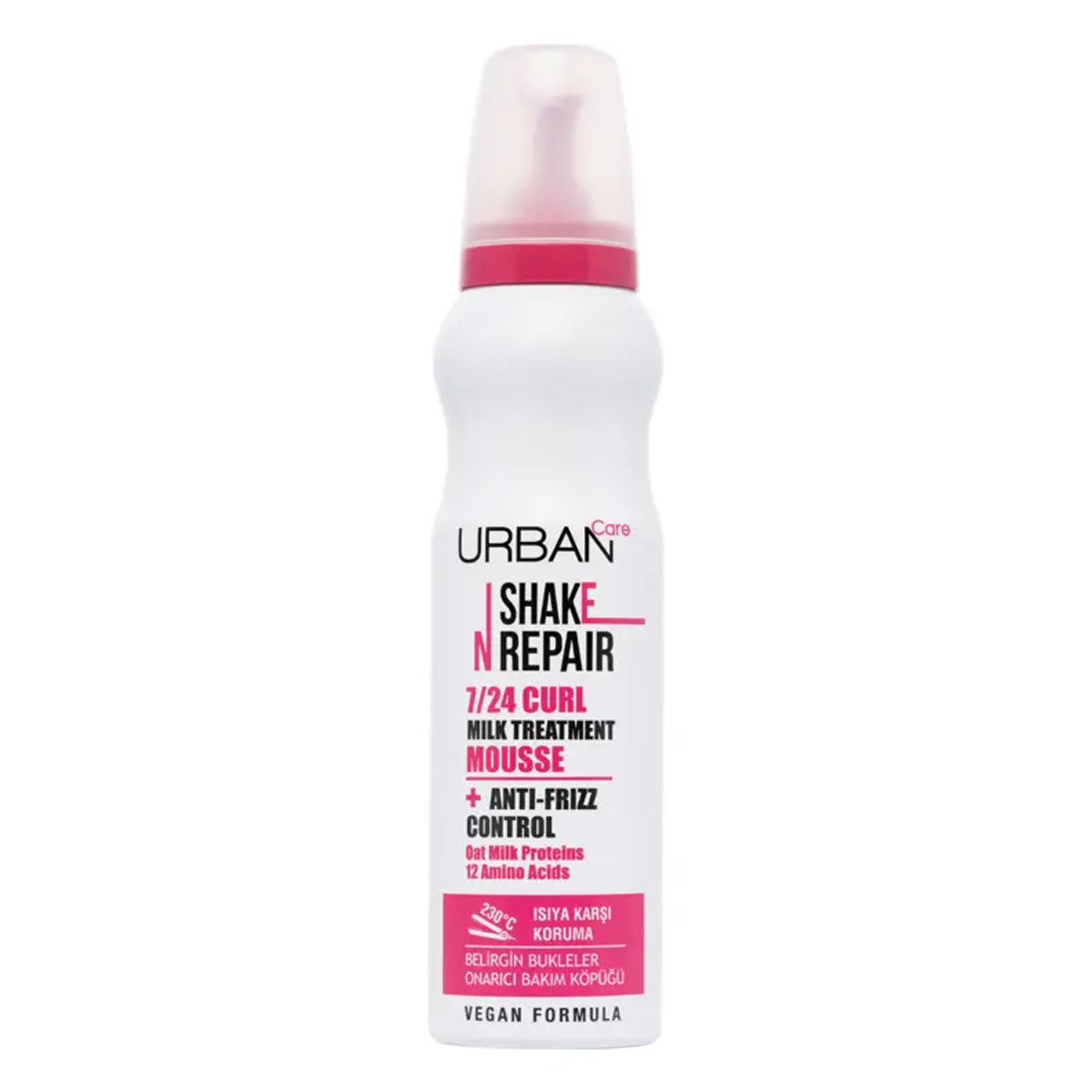 Urban Care Shake N Repair 7/24 Curl Mousse 140g