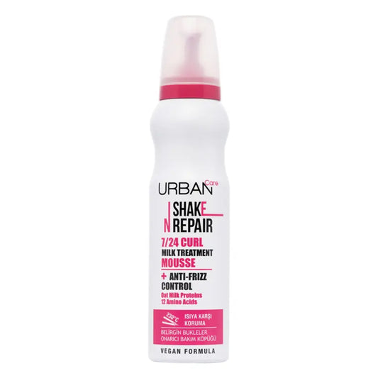 Urban Care Shake N Repair 7/24 Curl Mousse 140g