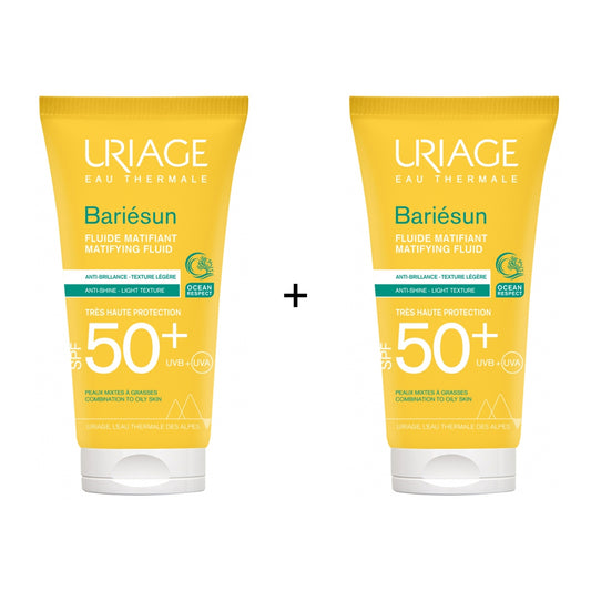 Uriage Bariésun Matifying Fluid Spf50+ 50ml Buy 1 Get 1 Free