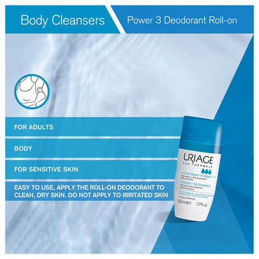 مزيل العرق يورياج باور 3 50 مل