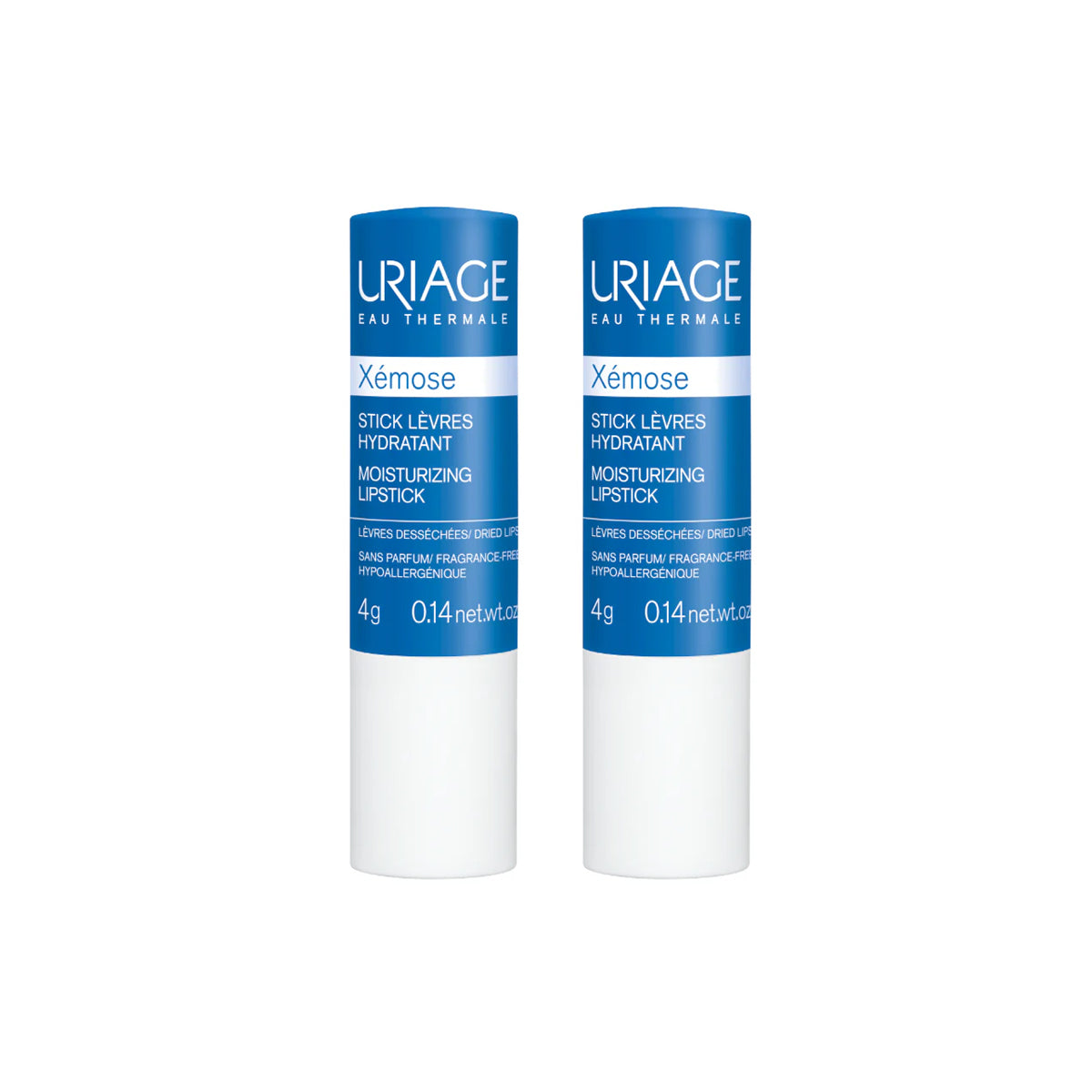Uriage Xemose Moisturizing Lipstick 4g x2 Offer