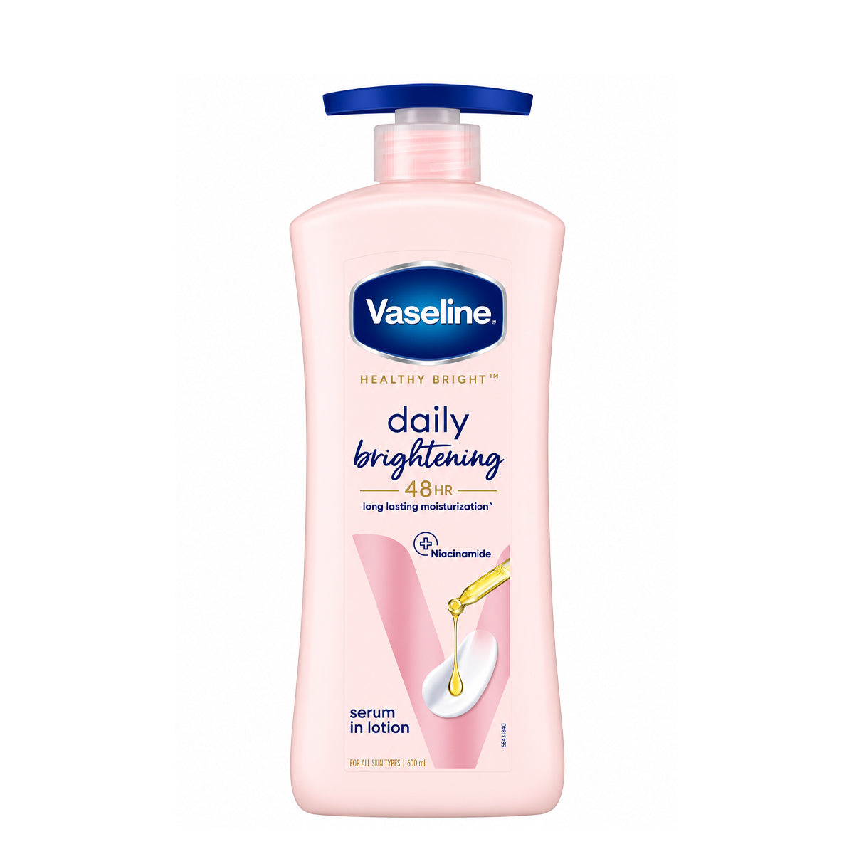 Vaseline Healthy Bright Daily Brightening Body Serum In Lotion 600ml