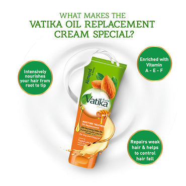 Vatika Moisture Treatment Oil Replacement Almond & Honey 200ml
