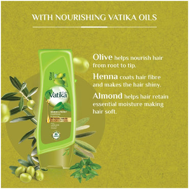 بلسم فاتيكا المغذي والحماية بالزيتون والحناء 400 مل