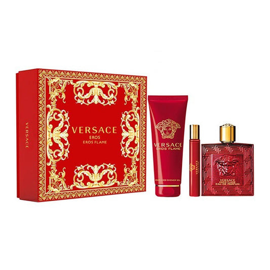 Versace Men's Eros Flame Gift Set Fragrances