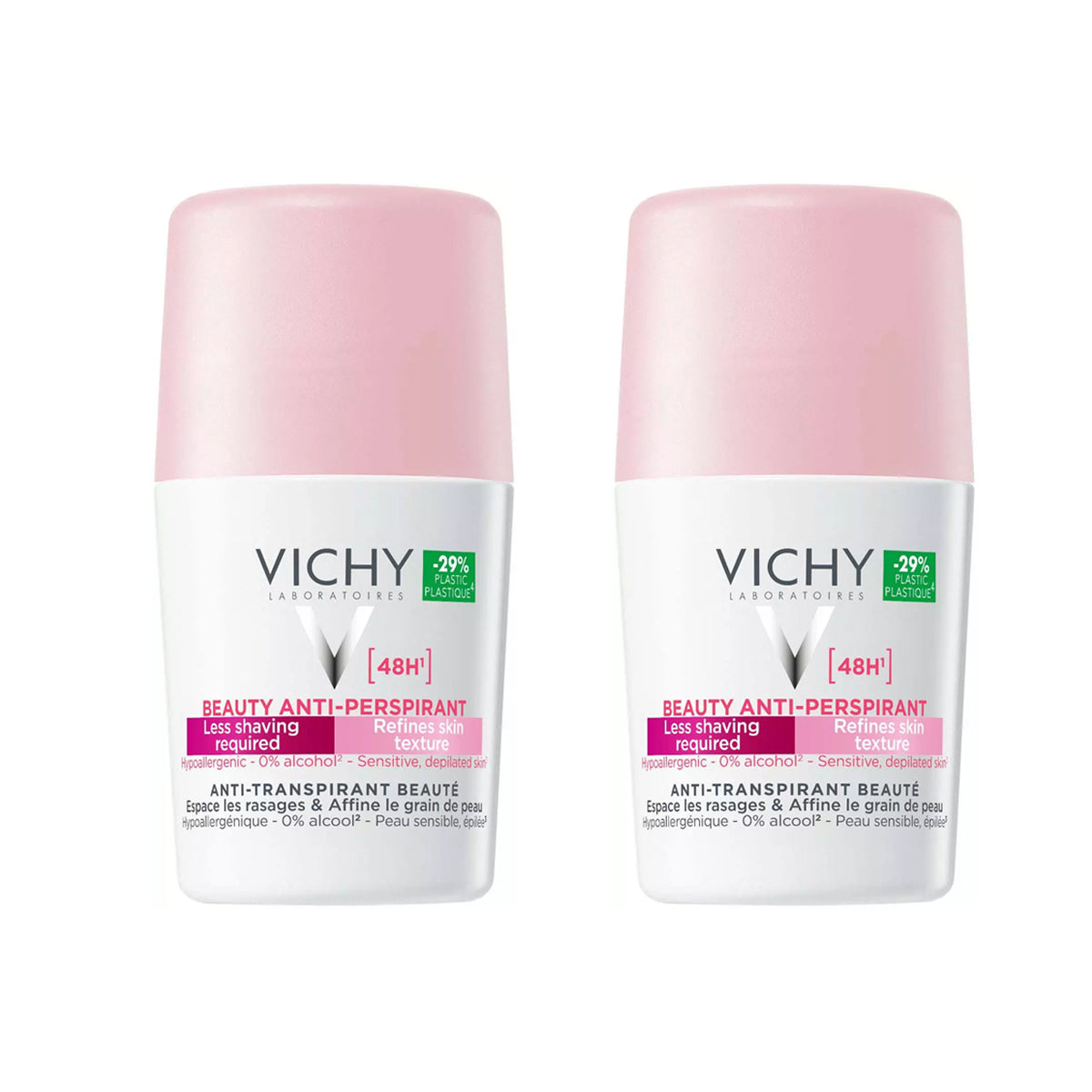 Vichy Ideal Finish Anti Perspirant 48h Roll On 50ml Offer