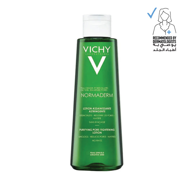Vichy Normaderm Pore Tightening Toner for OilyAcne Skin with Salicylic and Glycolic acid 200ml