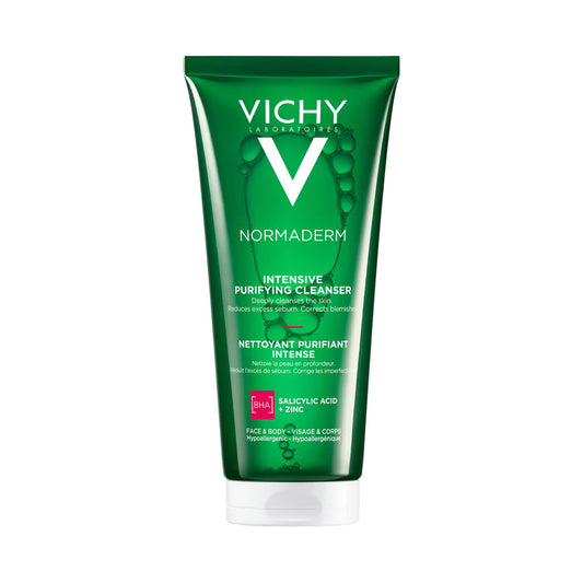 Vichy Normaderm Phytosolution Face Cleanser Gel for Oily/Acne Skin with Salicylic Acid 200ml