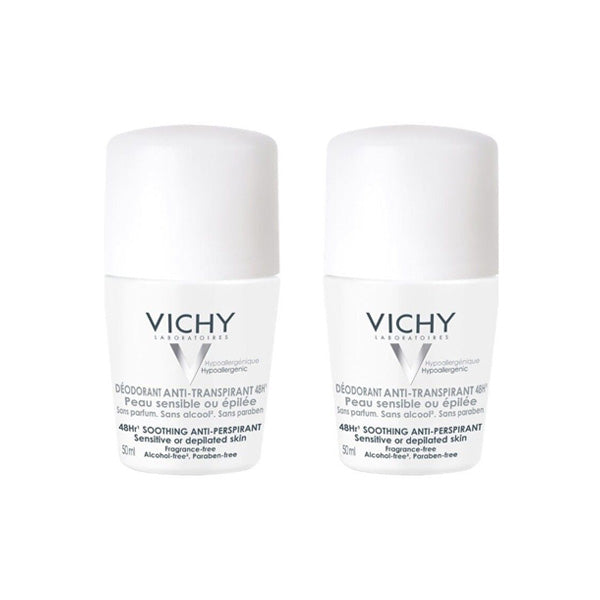 Vichy Soothing Anti-Perspirant Sensitive Or Depilated Skin 48h 50ml Offer