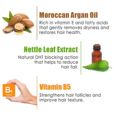 شامبو واو بزيت الأرغان المغربي 300 مل