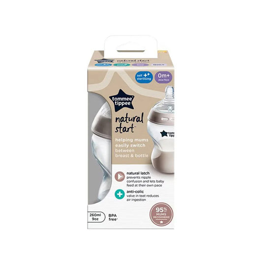 تومي Tippee Start Natural Baby Bottle 260 مل