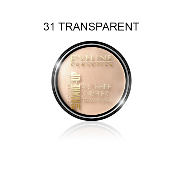 بودرة مضغوطة إيفلين مضادة للمعان