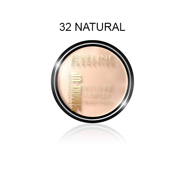 بودرة مضغوطة إيفلين مضادة للمعان