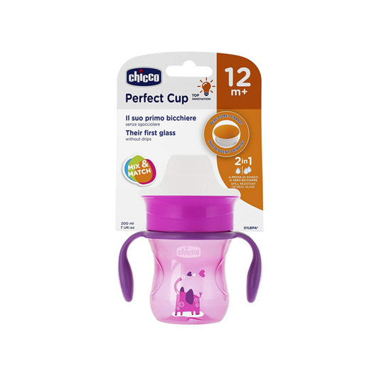 CHICCO 360 PERFECT CUP 12M+ GIRL PACK1