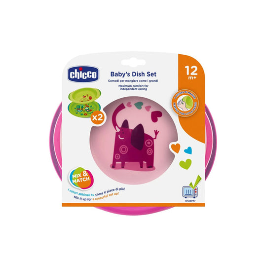 CHICCO DISH SET 12M+