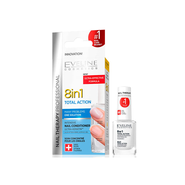 EVELINE NAIL CARE 8 IN 1 TOTAL ACTION